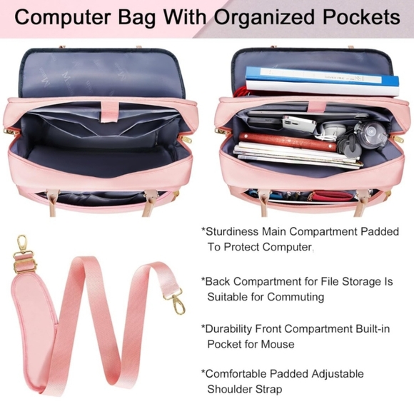 Matein Laptop Bag - Picture 3 of 8